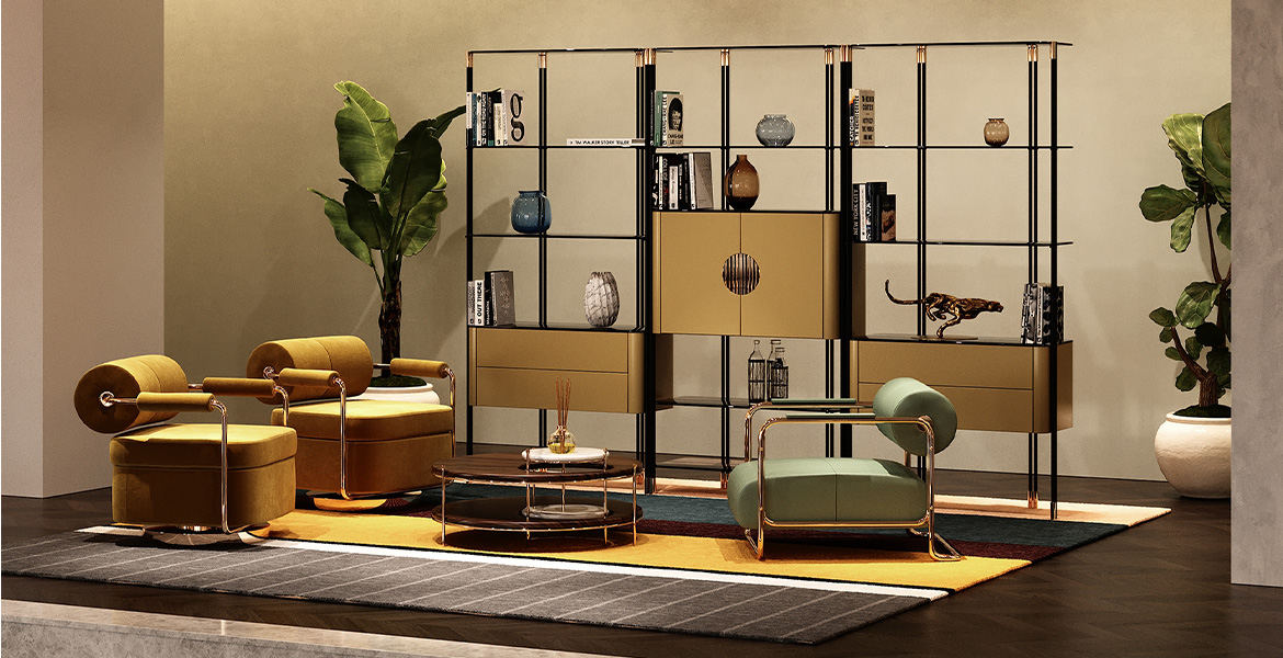 Modern Shelving Unit