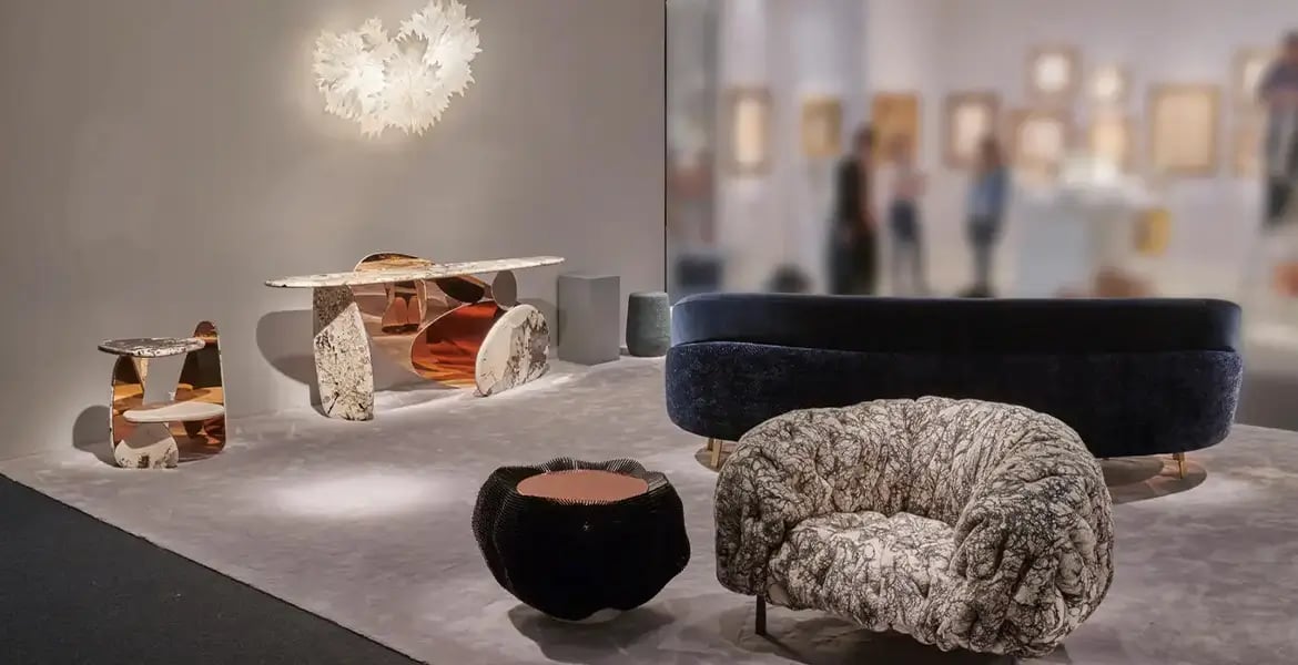 Contemporary Sculptural Console Design