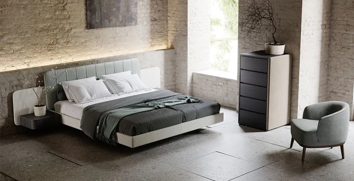 Floating Nightstands Bed