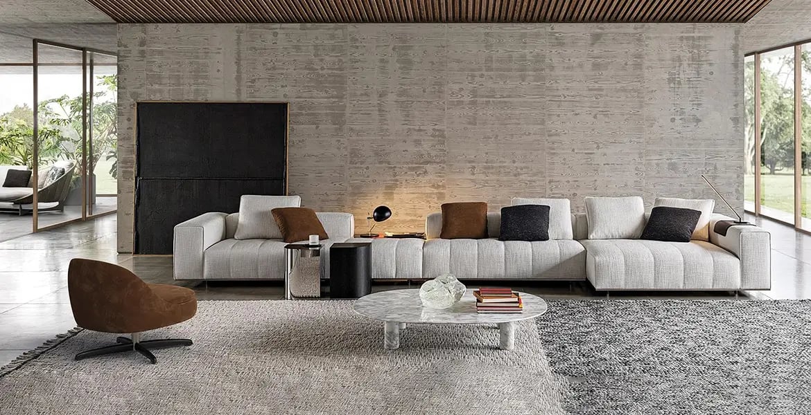 Distinctive Grey Sofa