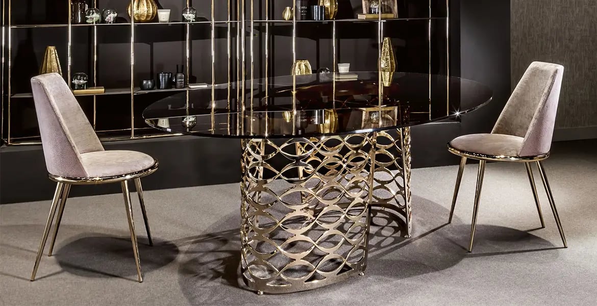 Steel Frame Dining Chair