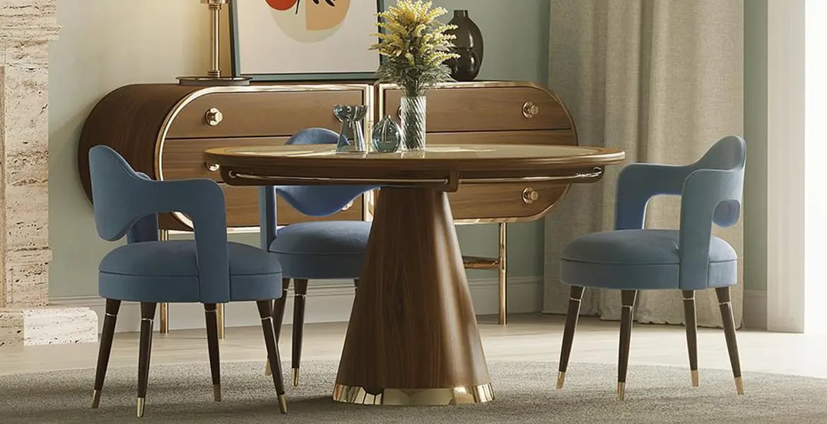 Stylish Backrest Dining Chair