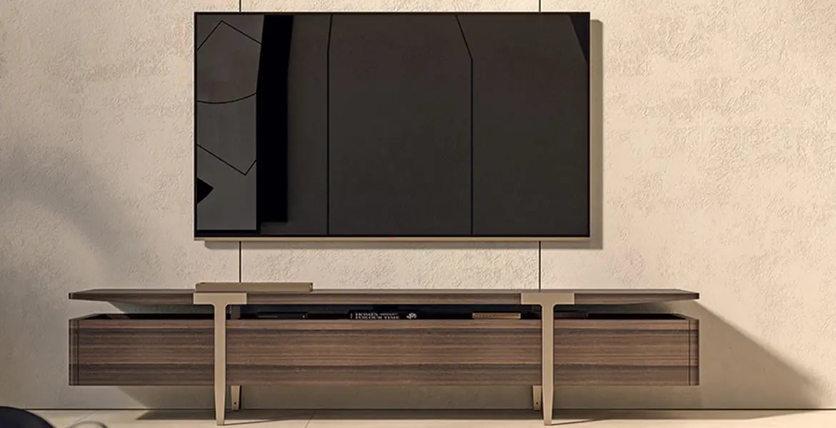 Dark Brown TV Unit