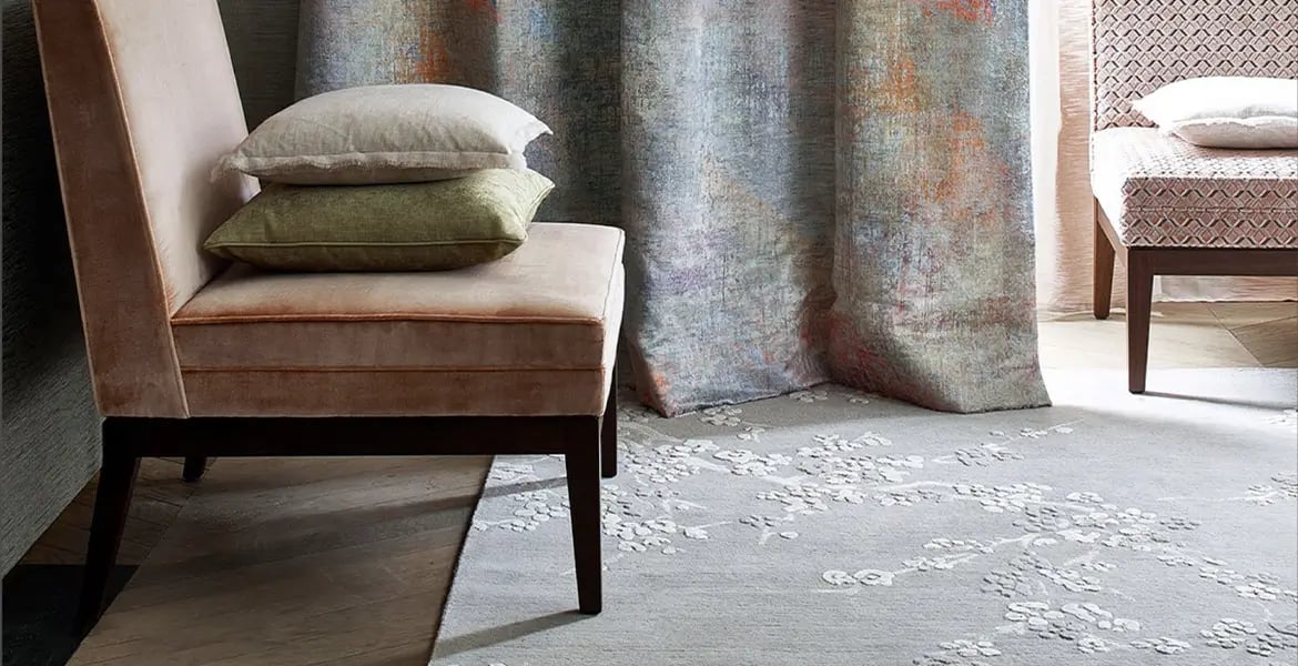 سجاد بيج بتصميم ورود