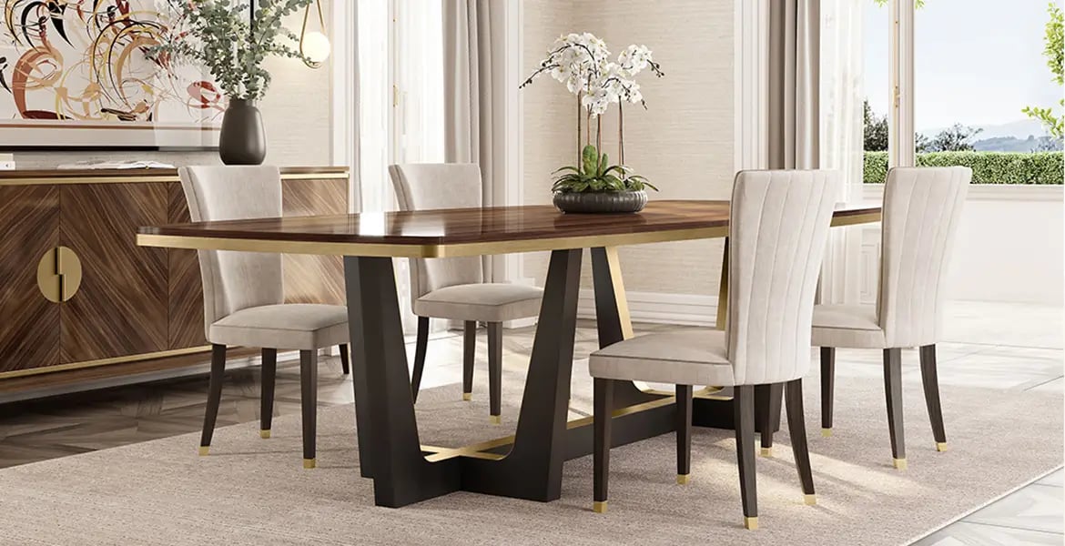 Bold Modern Dining Table