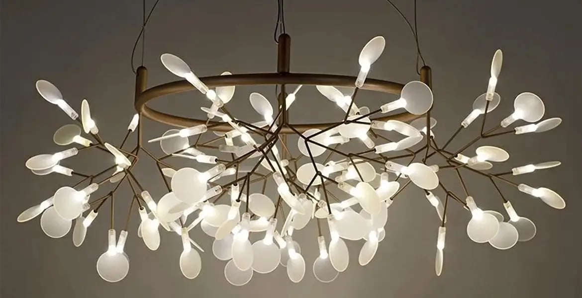 Ring Frame Chandelier