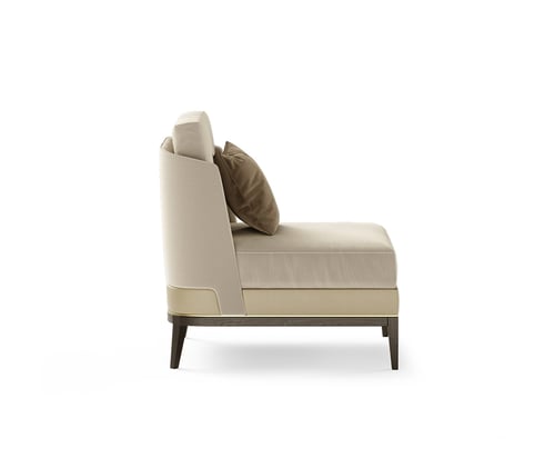 كنب مخمل بتفاصيل نحاسية من بولد