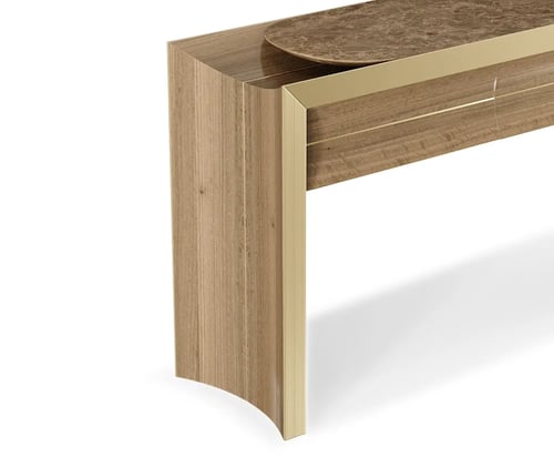 Gold Luxury Console Design