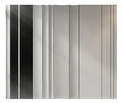 BOLD LED Light and Wood Wall Cladding