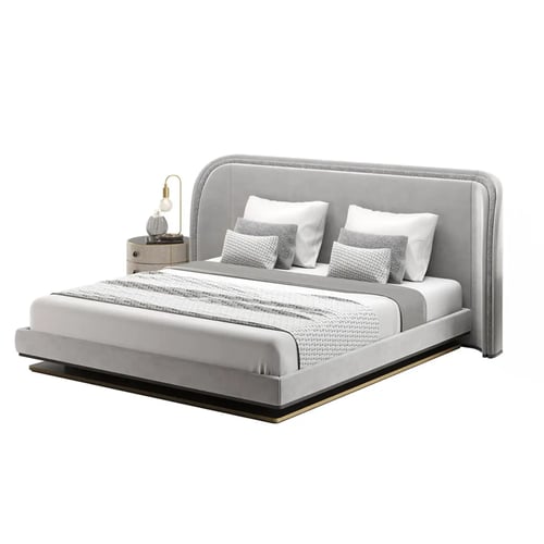 Bold Velvet Bed
