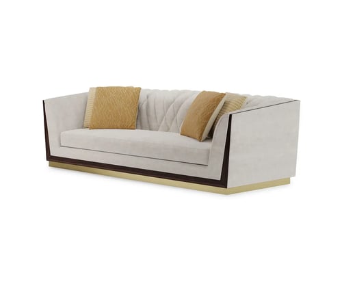 Stitched Upholstery Sofa Design
