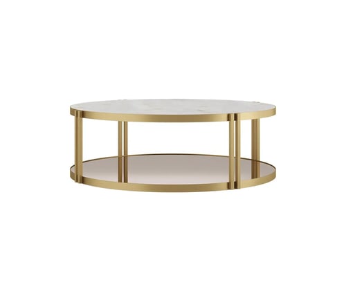 Marble Round Coffee Table
