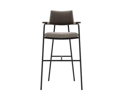 Modern Stainless Steel Bar Stool