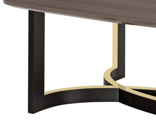 Dining Table With Unique Base Design