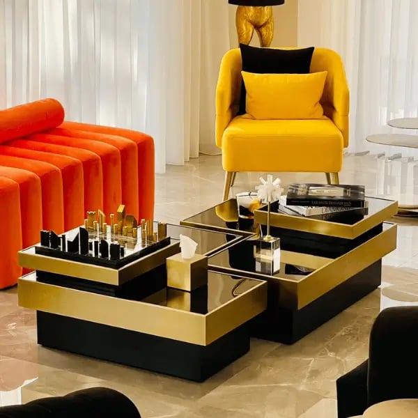 Luxury Contemporary Furniture Design For Flat In Palm Jumeirah