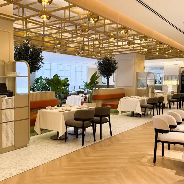 Modern Restaurant Furniture Design In Kempinski Hotel