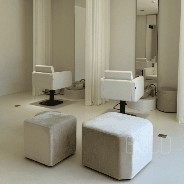 Luxury Custom Salon Interior & Furniture Commercial Project