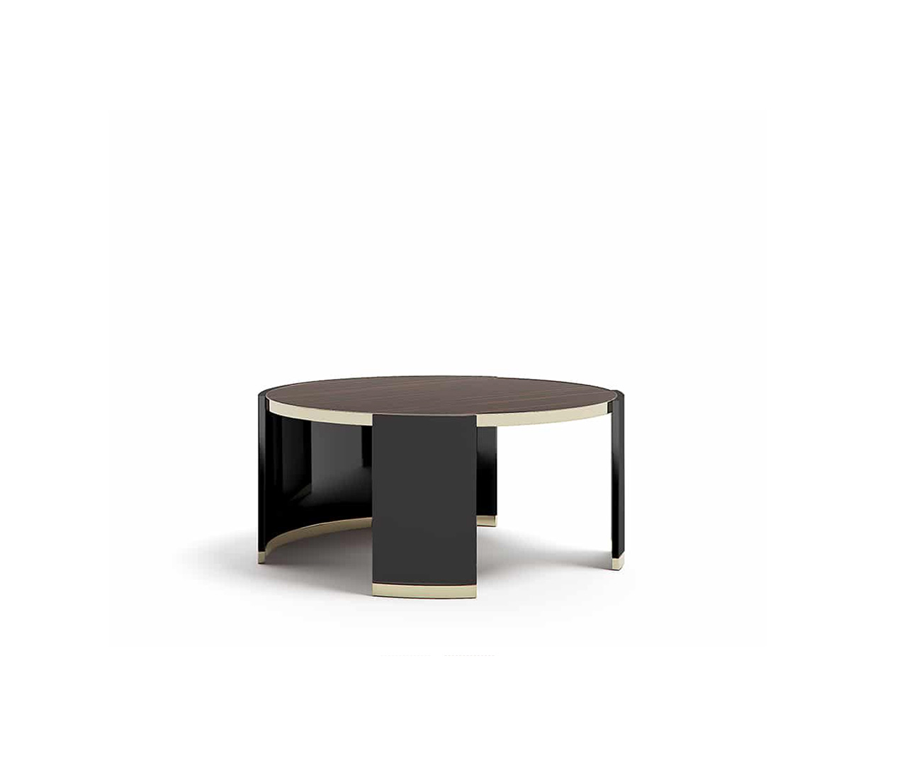 BOLD's modern black coffee table