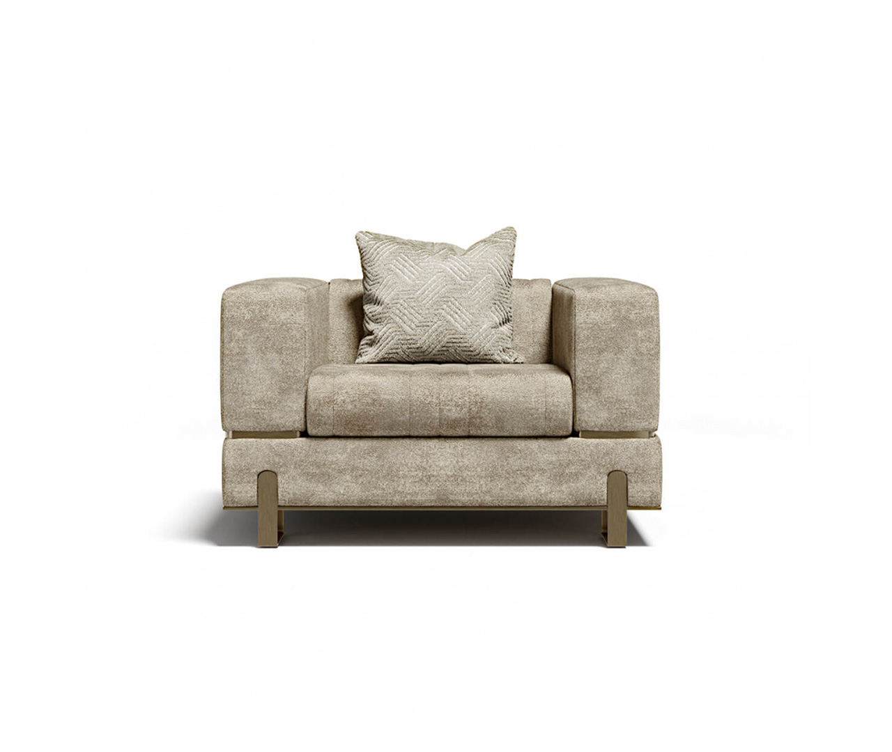 Modern Upholstered Armchair