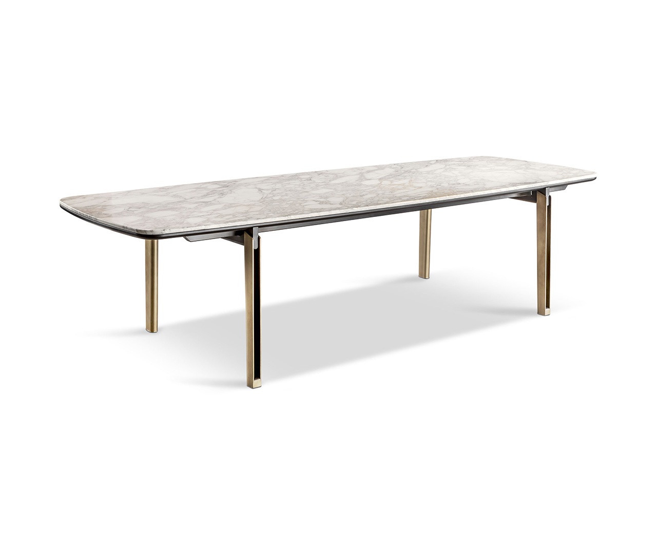 Marble Top Rectangular Dining Table