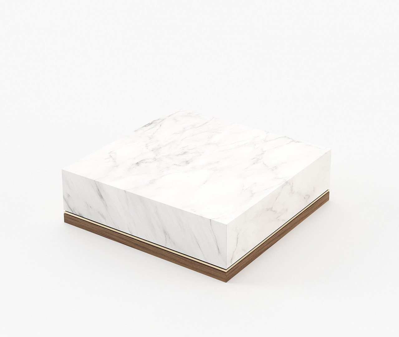Marble Cube Coffee Table