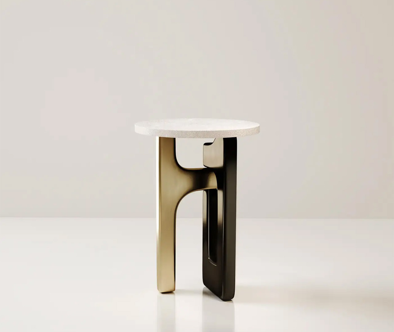 Interlocked Legs Side Table