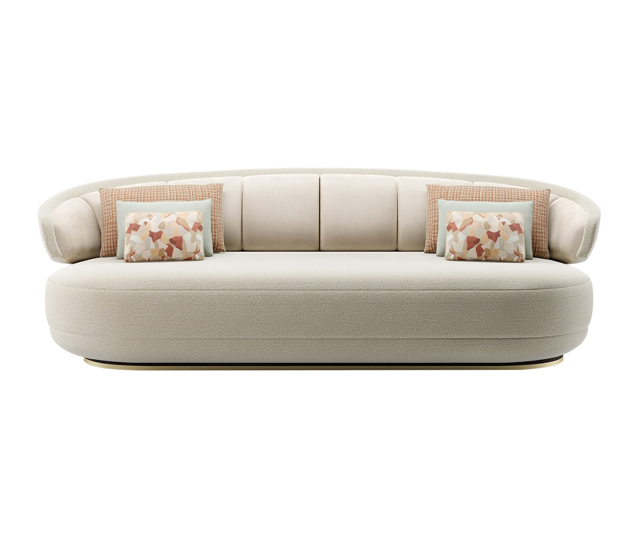 Round Upholster Sofa