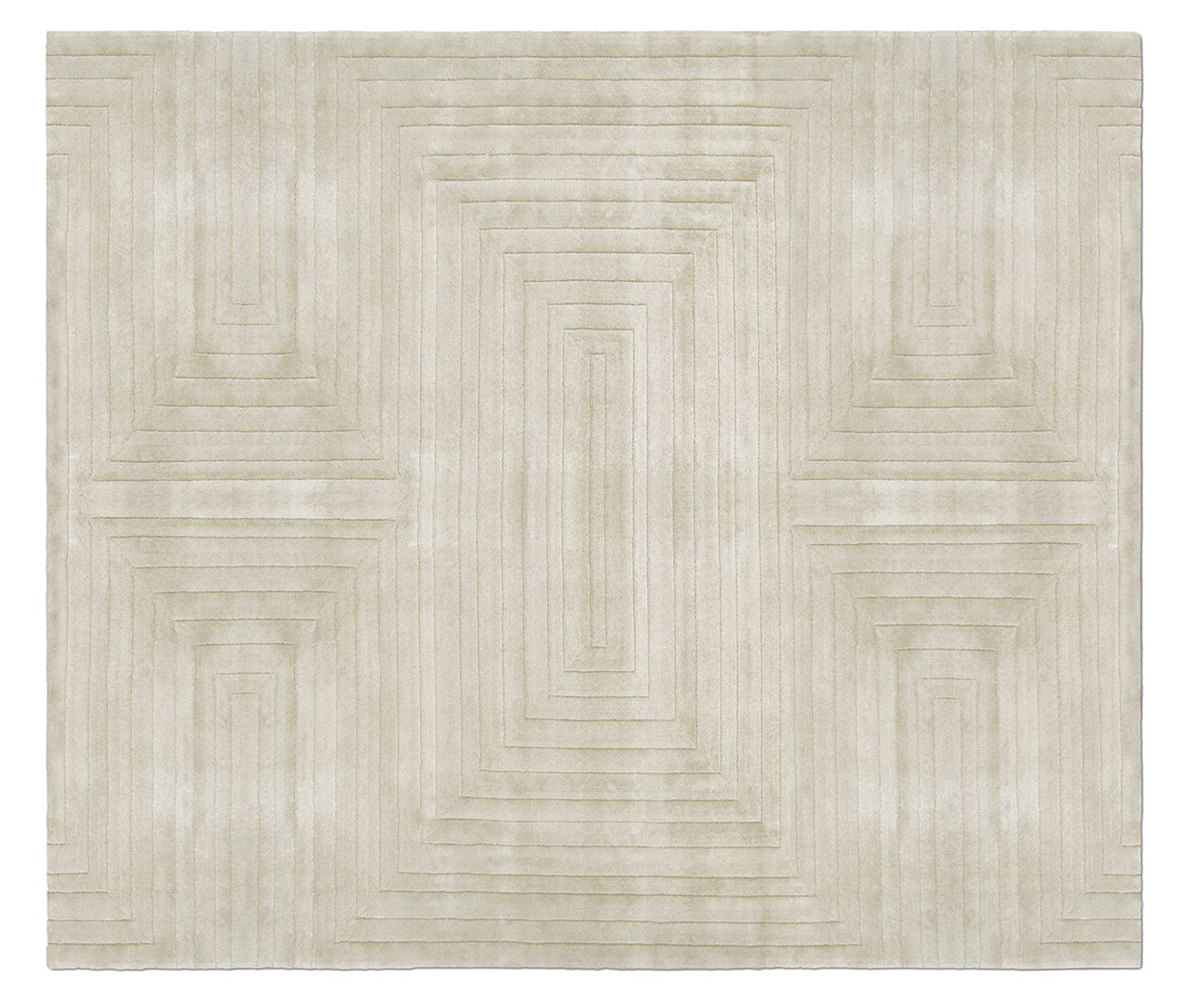 White Square Carpet