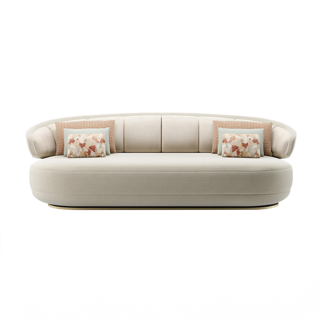 Round Upholster Sofa