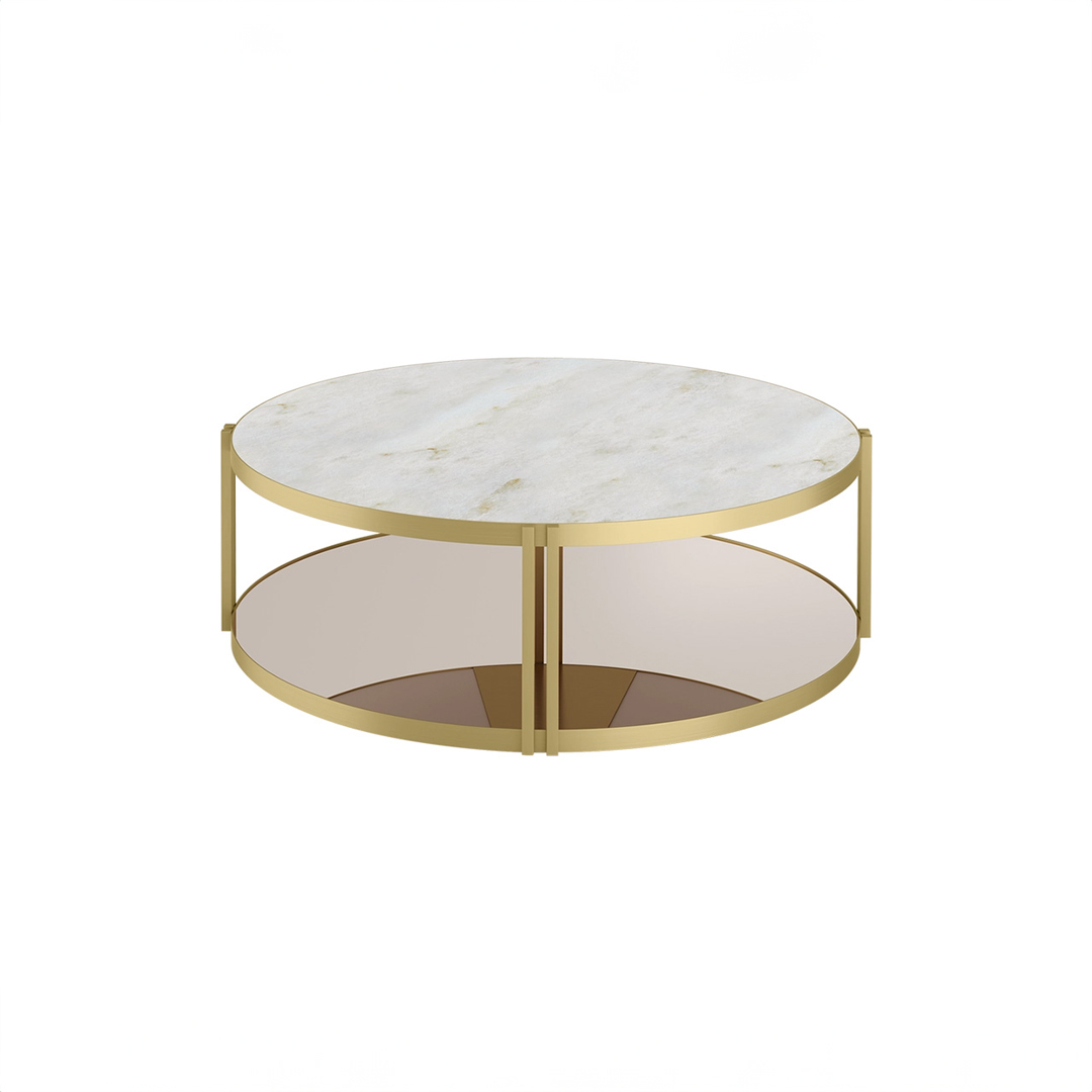 Marble Round Coffee Table