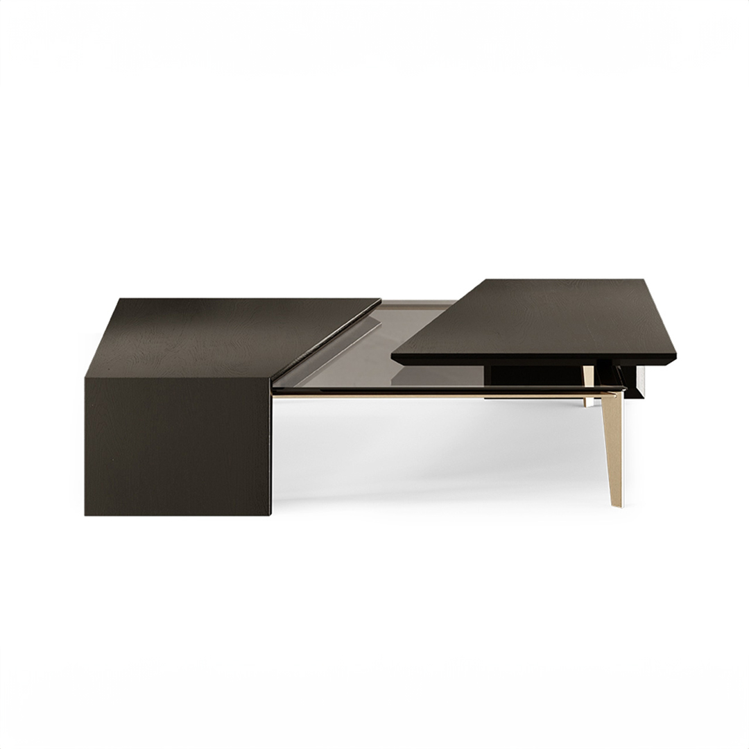 Black Rectangular Coffee Table