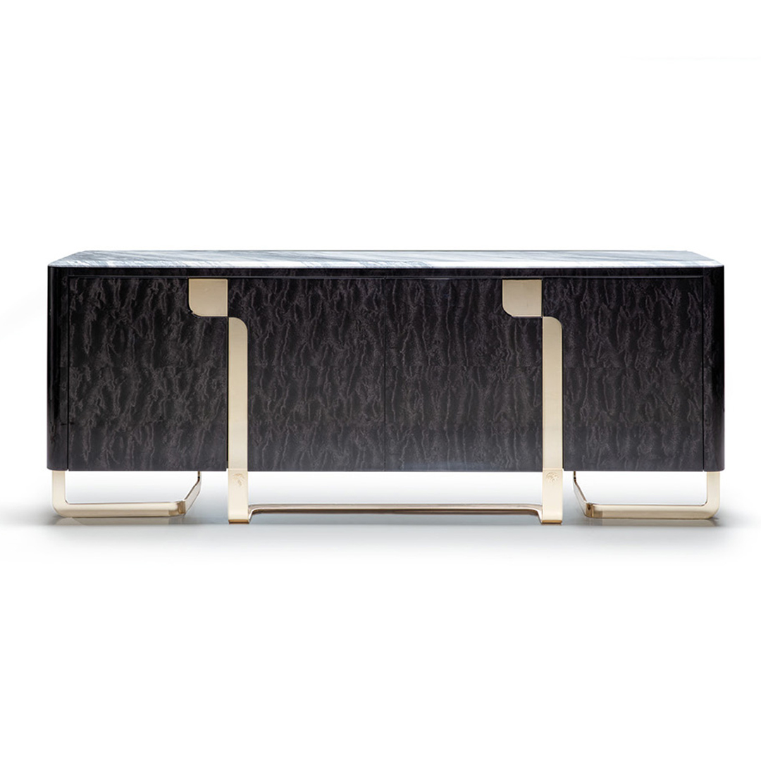 Black Rectangular Buffet