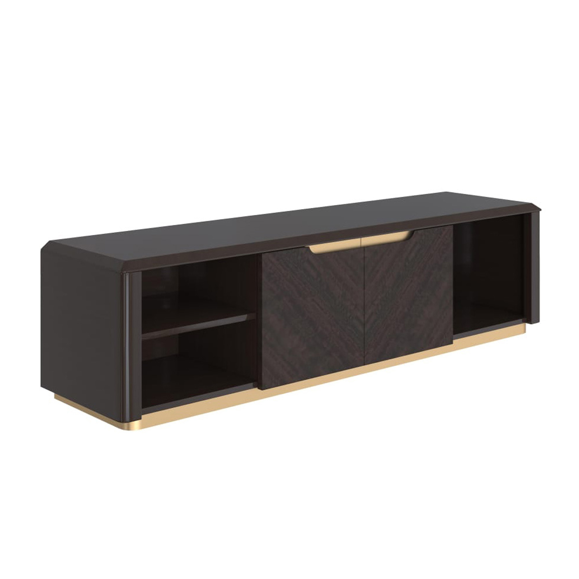 Wood TV Unit