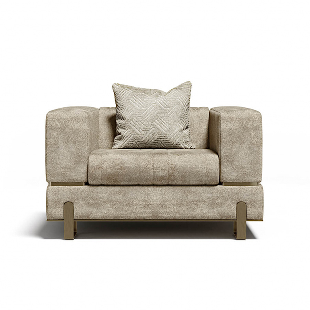 Modern Upholstered Armchair