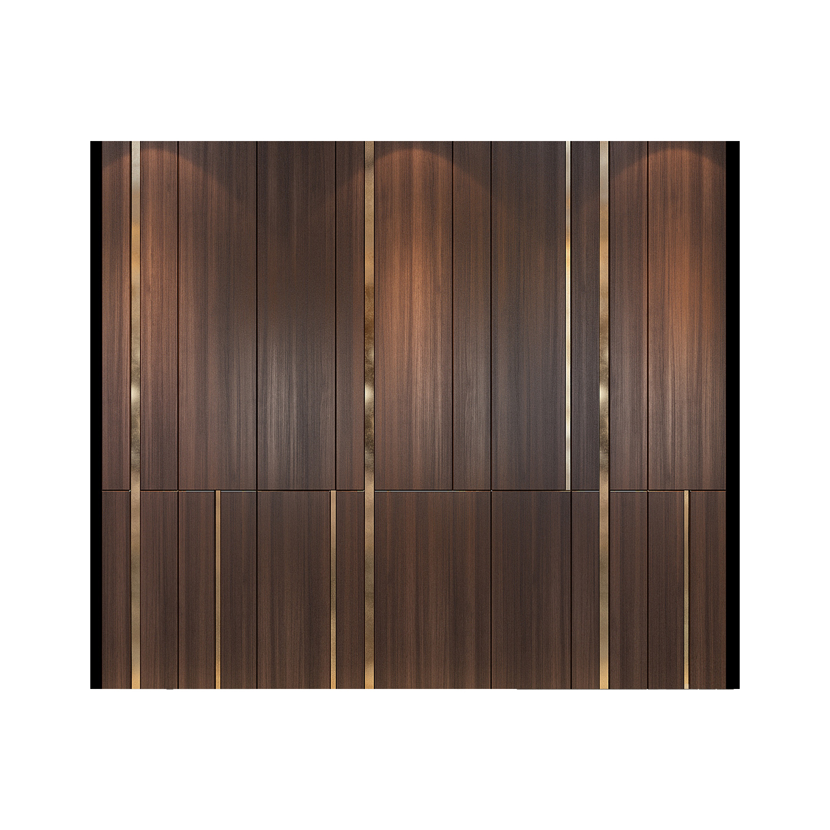 BOLD Wood Venner and Stainless Steel Wall Cladding