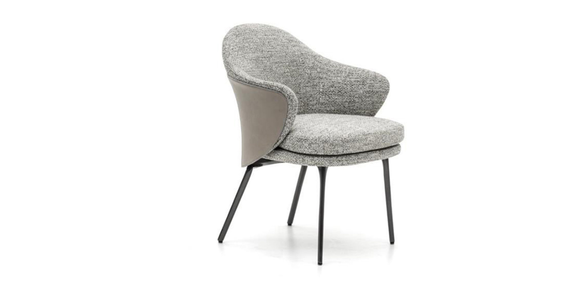 Modern Grey Dining Chair