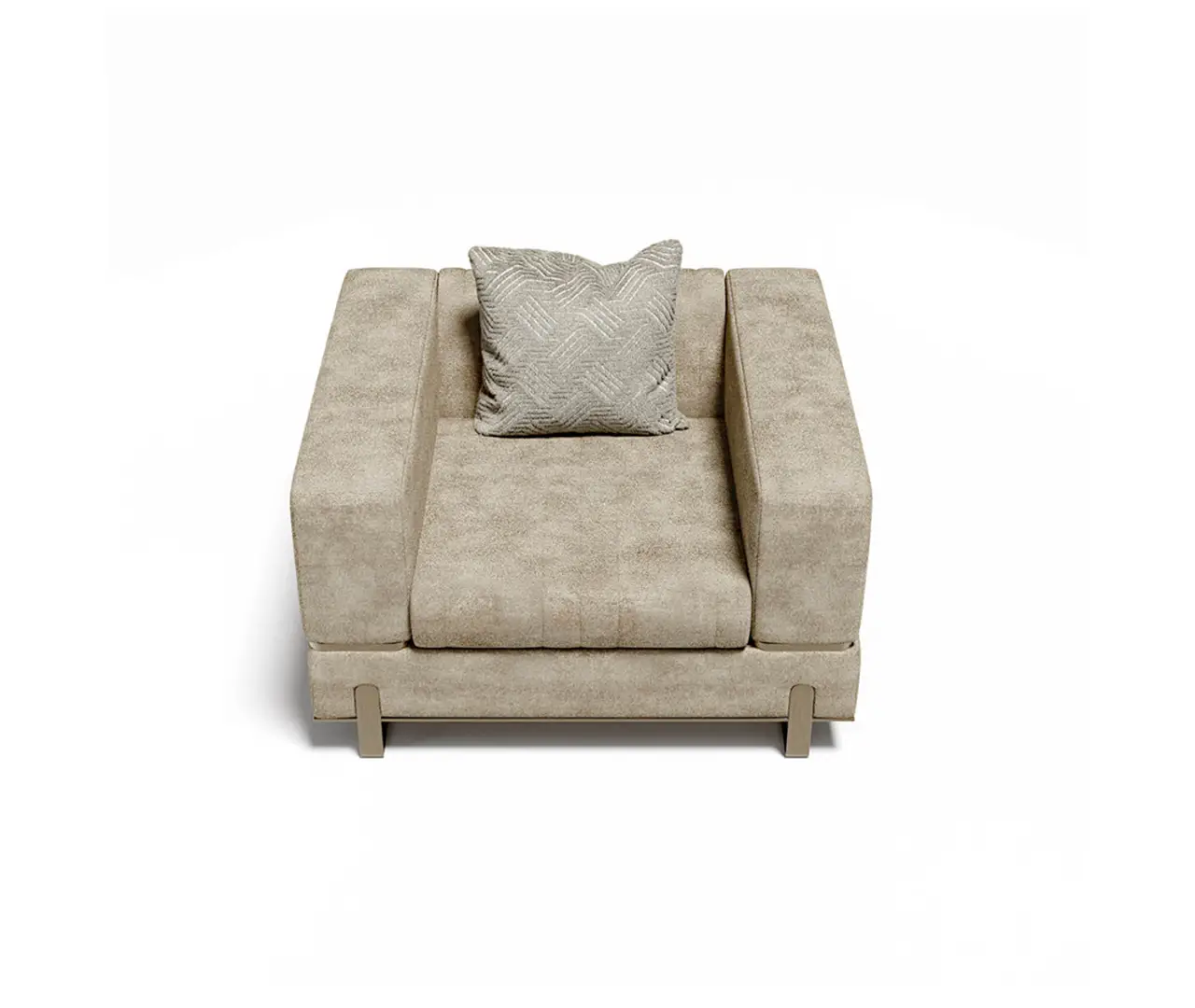 Modern Upholstered Armchair