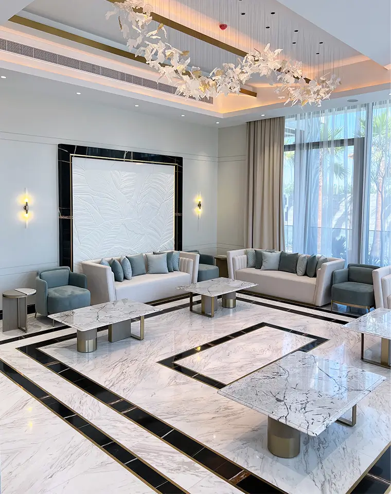 Custom Furniture for Modern Women's Majlis in Abu Dhabi