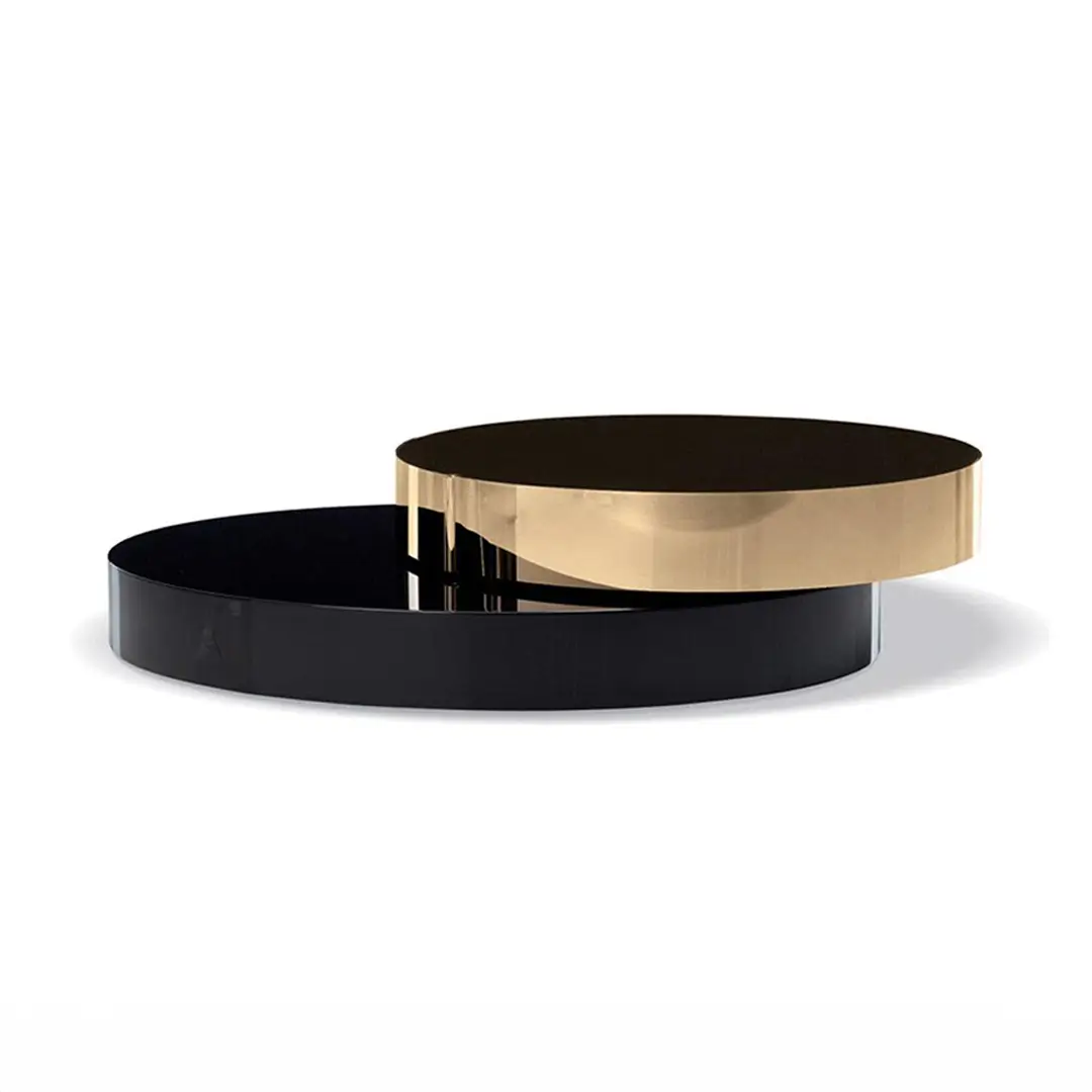 Black and Gold Coffee Table