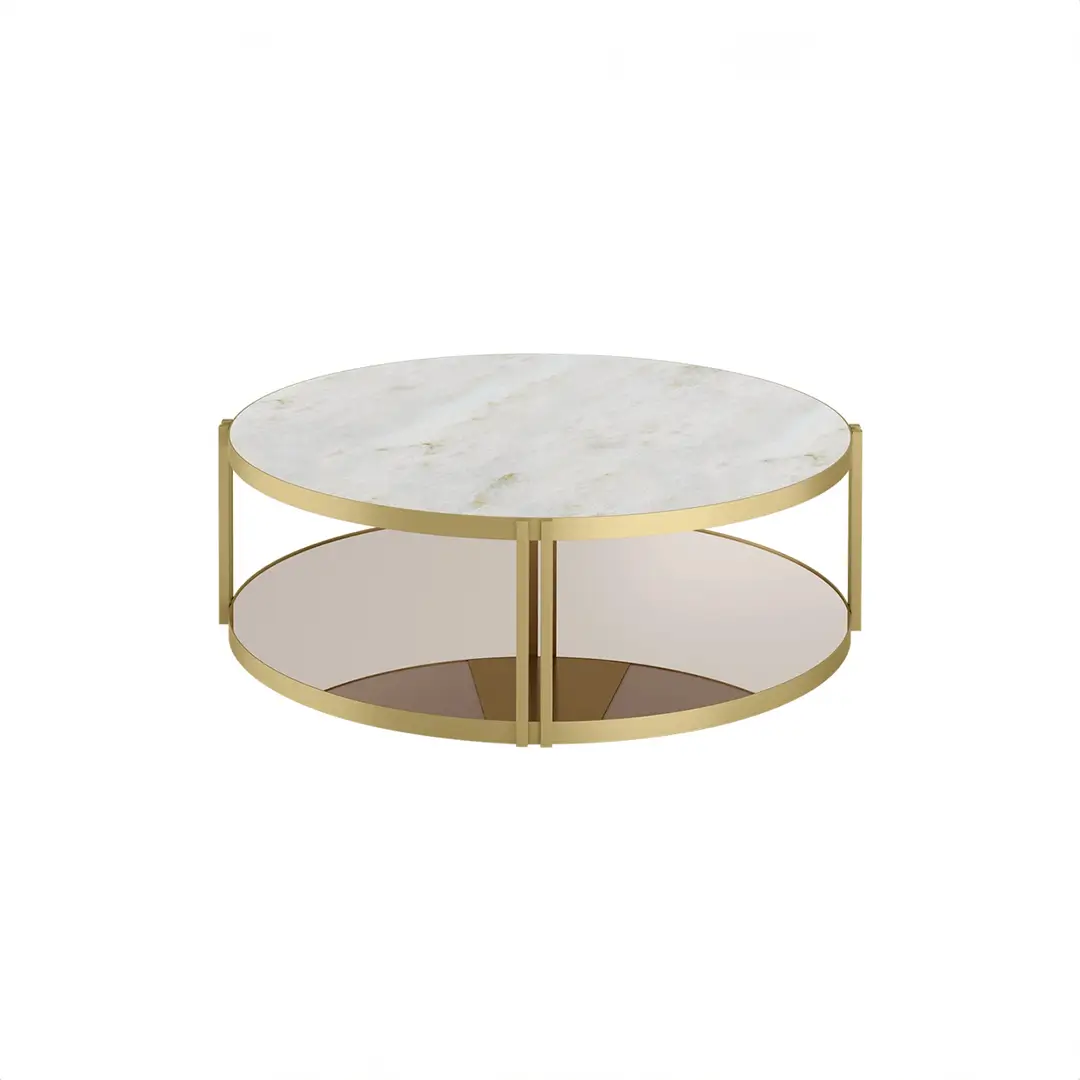 Marble Round Coffee Table