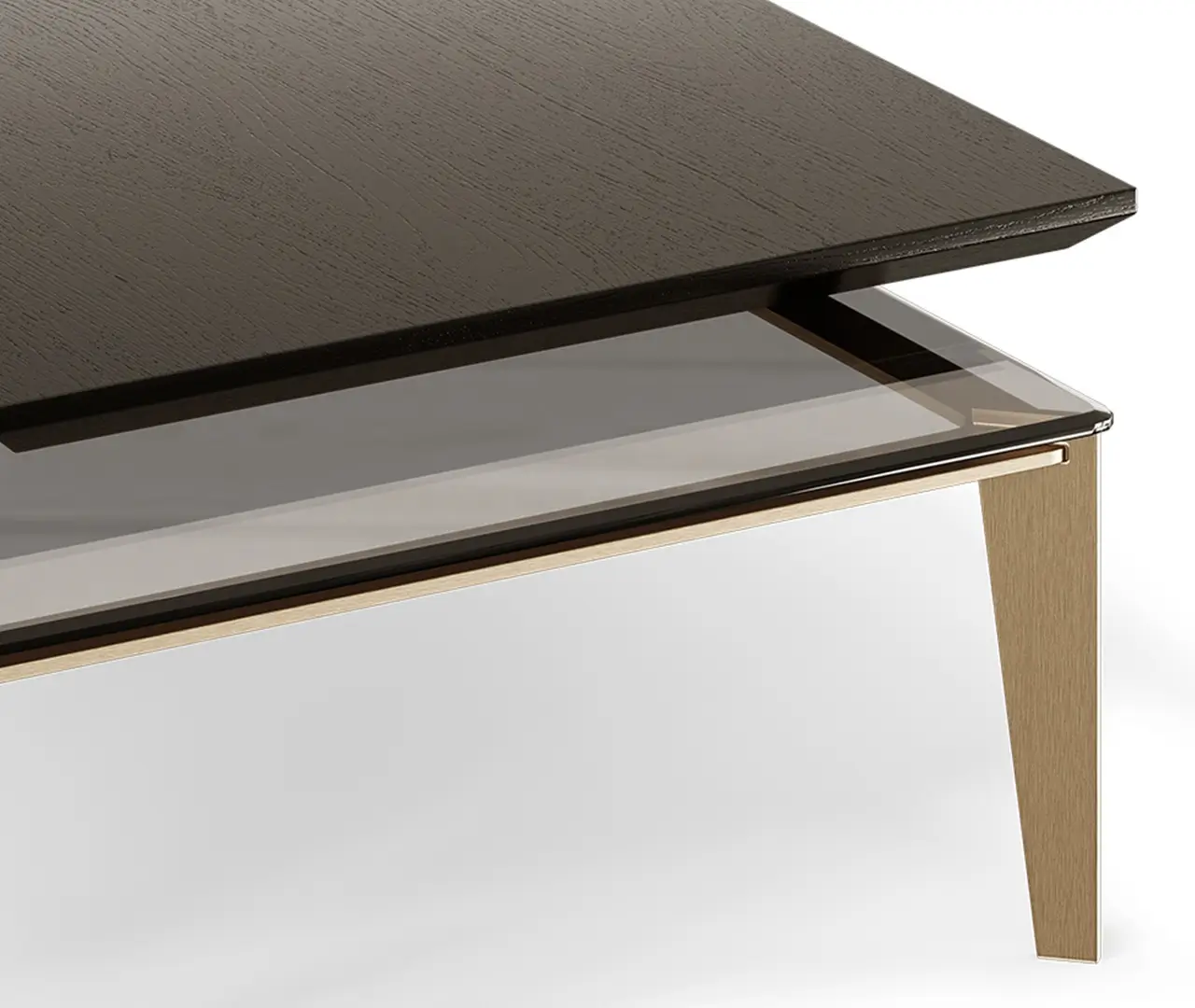 Black Rectangular Coffee Table