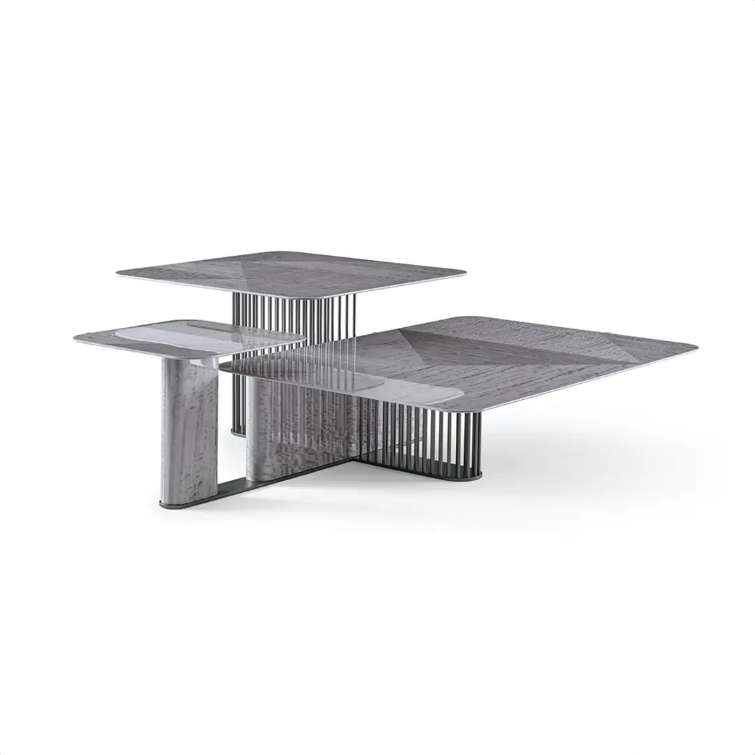 Grey Composition Coffee Table