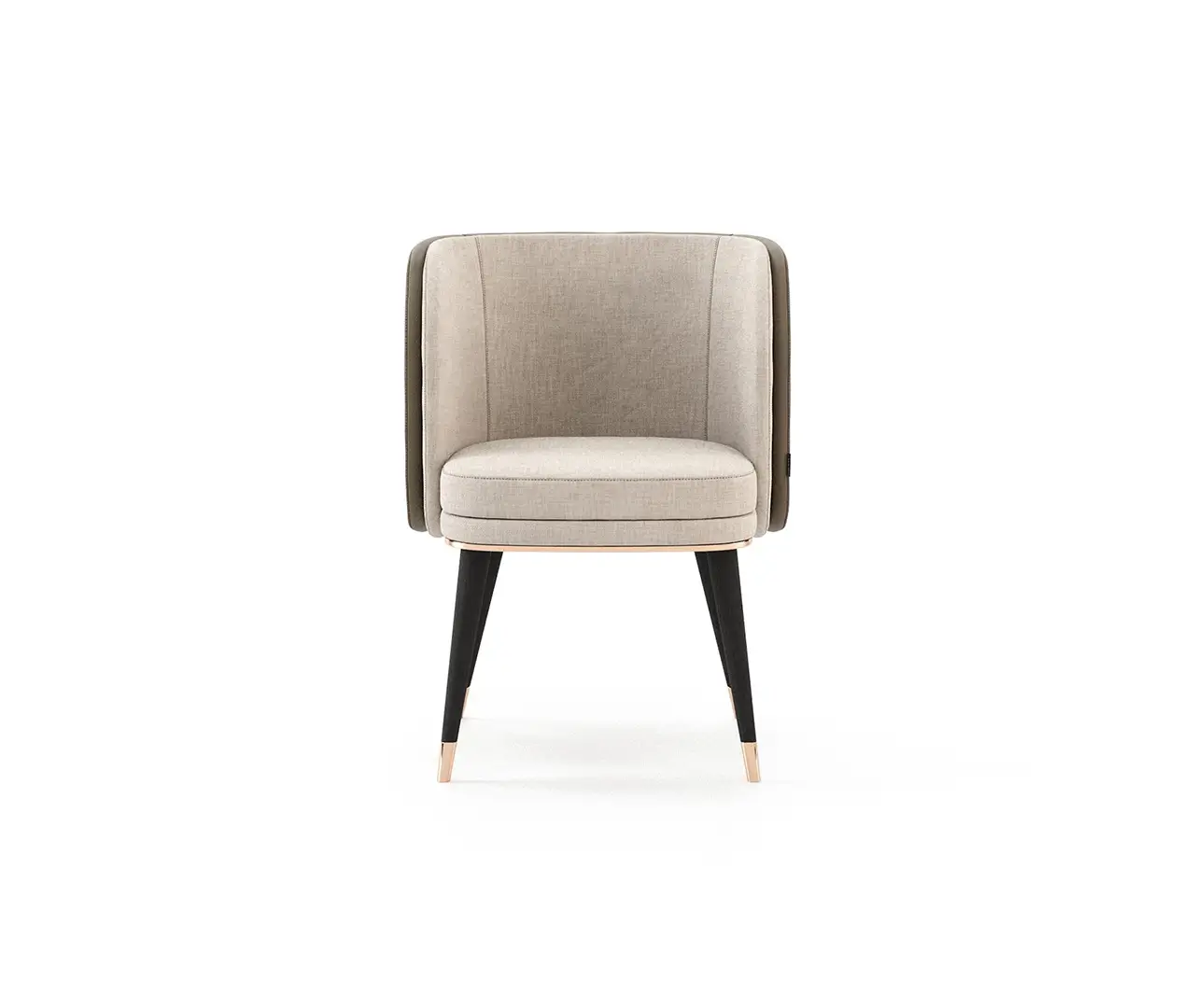 Modern Beige Dining Chair