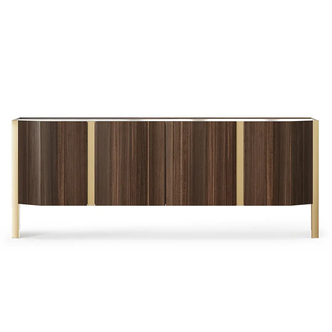 Wood and Brass luxury Buffet