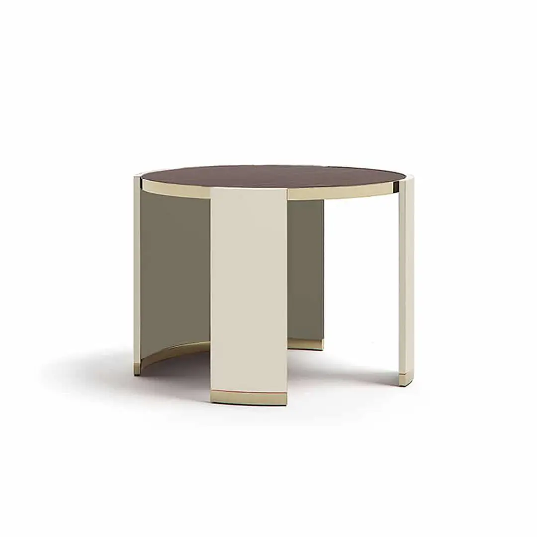 Bold Contemporary Round Side Table