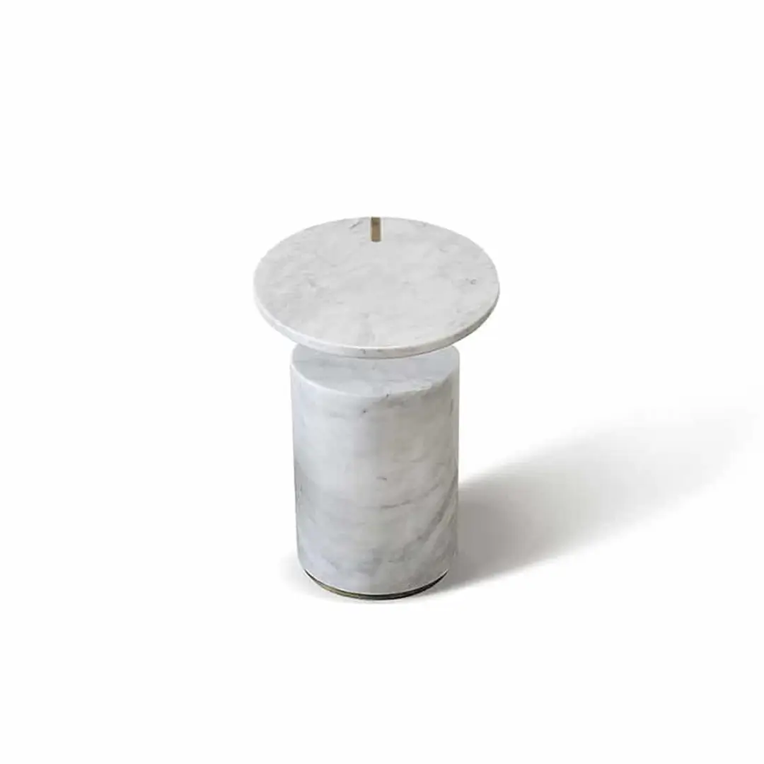 Marble Sculpture Side Table