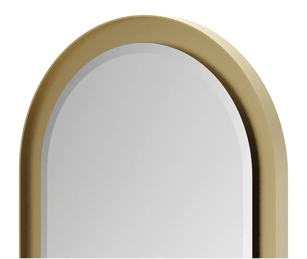 Gold Oval Mirror