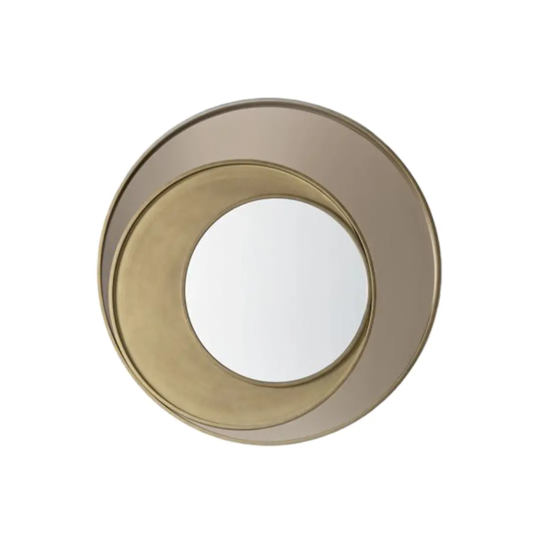 Offset Circles Mirror