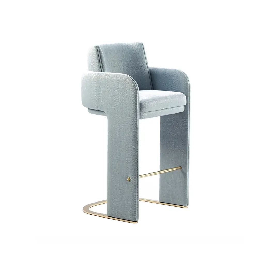 Modern Upholstered Bar Stool