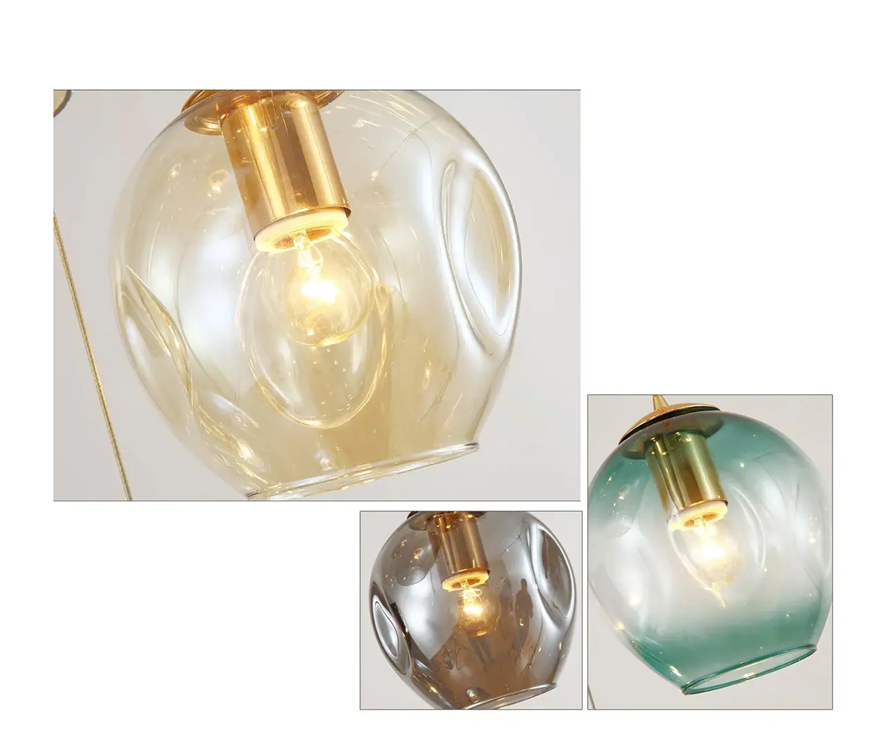 Glass Globes Pendant Lighting